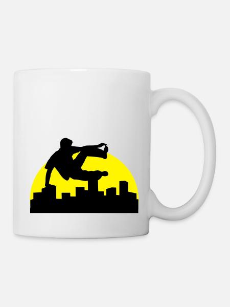 Freerunning, free running, free runner - Tasse - Weiß
