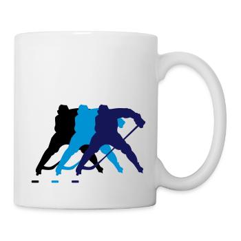 hockey_spieler_002 - Mug blanc - blanc - Droite