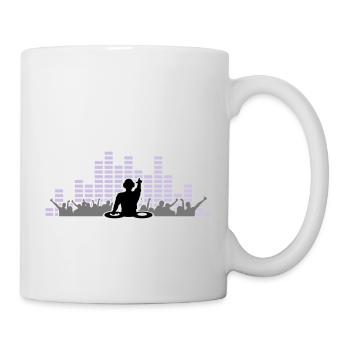 Musik - DJ Party - Tasse - Weiß - Rechts