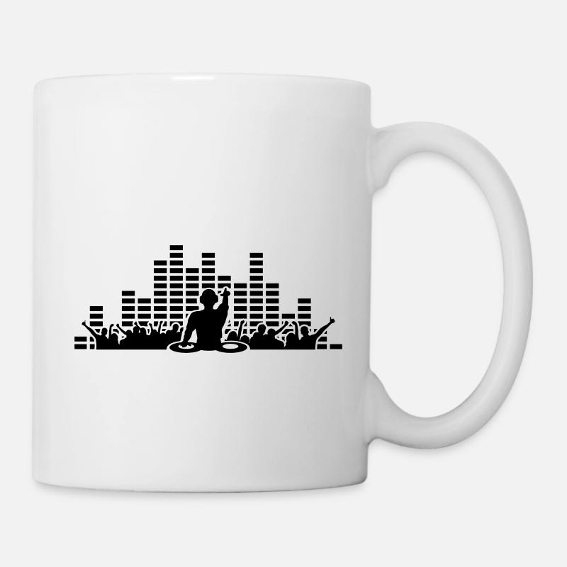 Musik - DJ Party - Tasse - Weiß