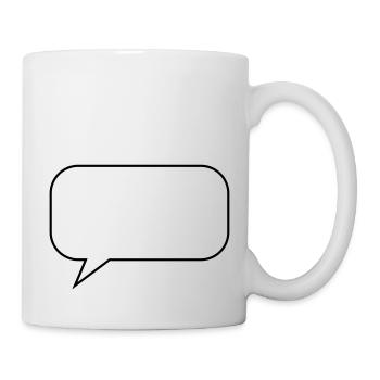 bubble design - Mug - white - Right