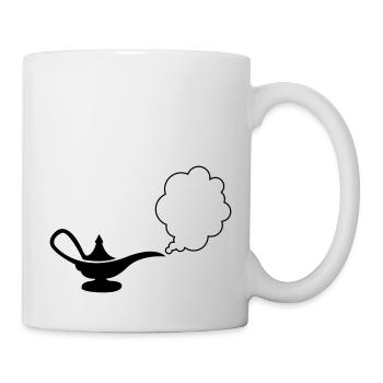 wunderlampe_01 - Tasse - Weiß - Rechts
