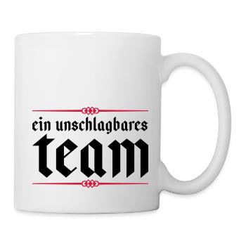 team unschlagbares - Tasse - Weiß - Rechts