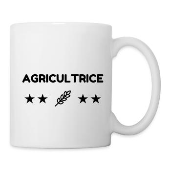 Landwirt / Bauer / Landwirtschaft / Traktor - Tasse - Weiß - Rechts