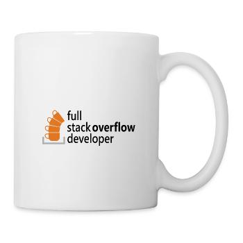 Full stack developer - Tasse - Weiß - Rechts