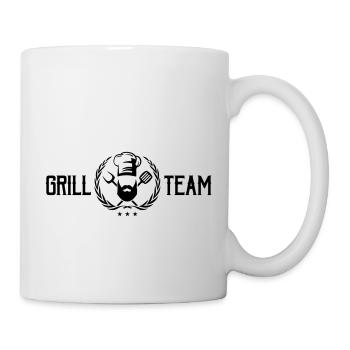 grill team - Tasse - Weiß - Rechts