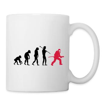 feuerwehr_evolution_02 - Tasse - Weiß - Rechts
