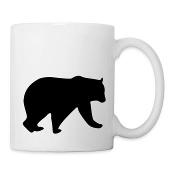 bear design - Tasse - Weiß - Rechts