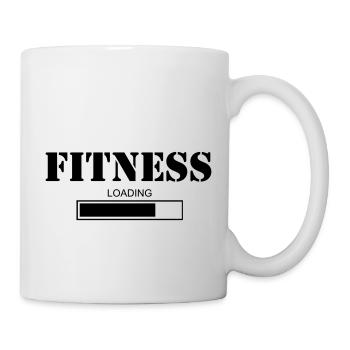Fitness loading Outdoor Sport Gym - Tasse - Weiß - Rechts
