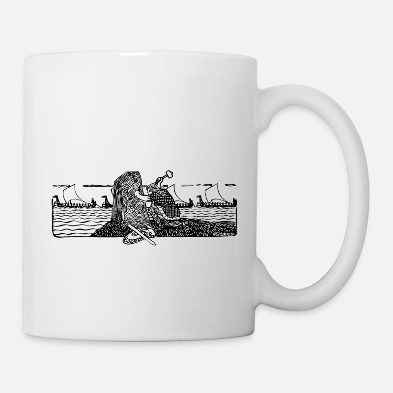 Vikings - Mug - white
