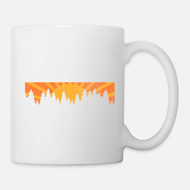 schwarzwald - Tasse - Weiß