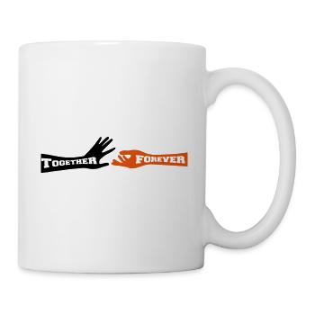 together forever - Mug blanc - blanc - Droite