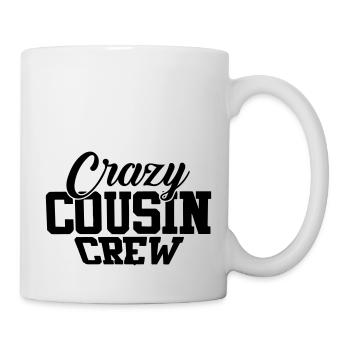 Crazy Cousin Crew Funny Family Cousins - Mug - white - Right