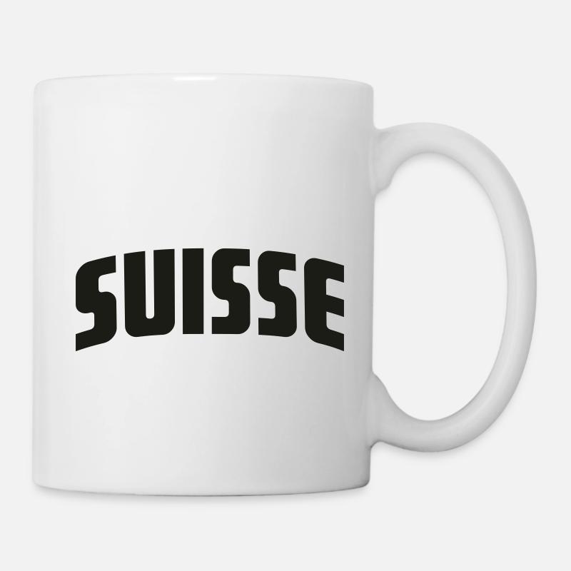 SUISSE - Tasse - Weiß