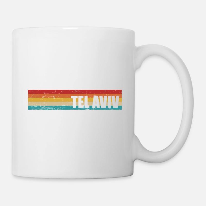 Tel Aviv - Mug blanc - blanc