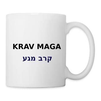 KRAV MAGA - Tasse - Weiß - Rechts