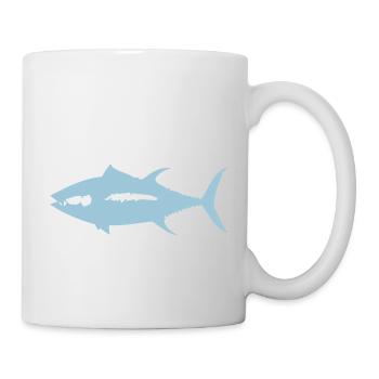 Thunfisch - Tasse - Weiß - Rechts