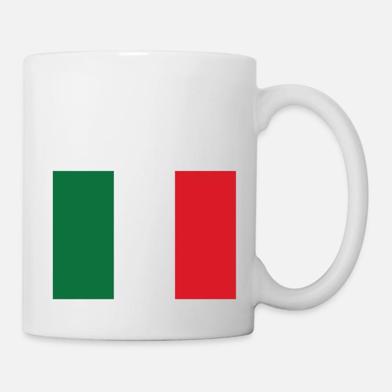 Italy Flag - Mug - white