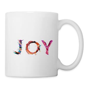 Joy - Mug blanc - blanc - Droite