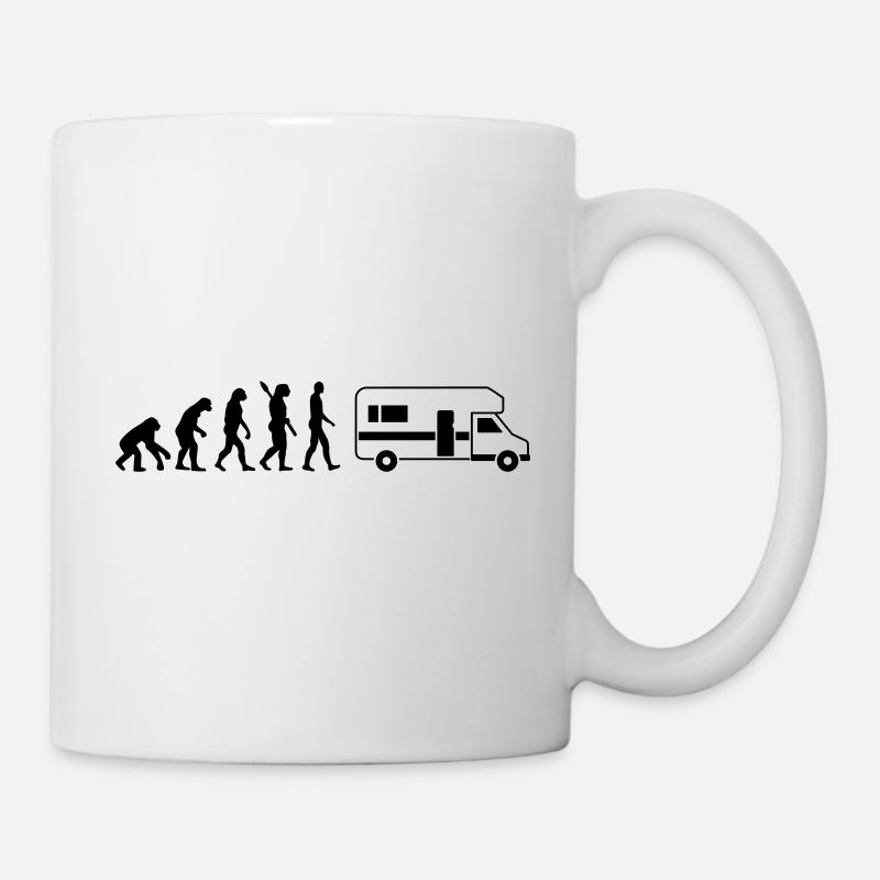 Wohnmobil - Tasse - Weiß