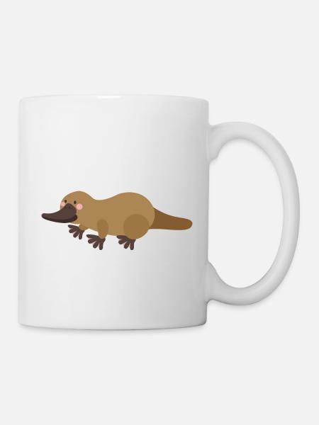 ornithorynque - Mug blanc - blanc