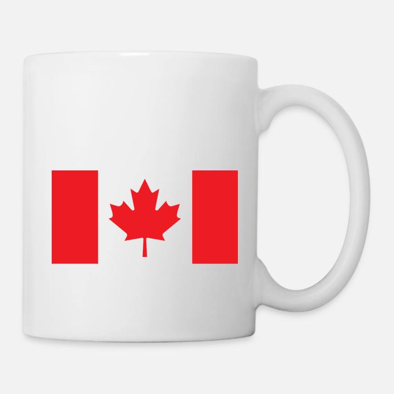 Canada flag - Mug - white