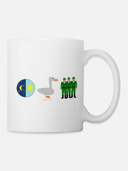 Rebus Naja - Mug - white