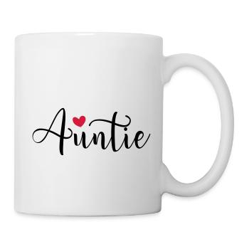 Auntie Favorite Aunt Best Aunt Nephew Niece - Mug - white - Right