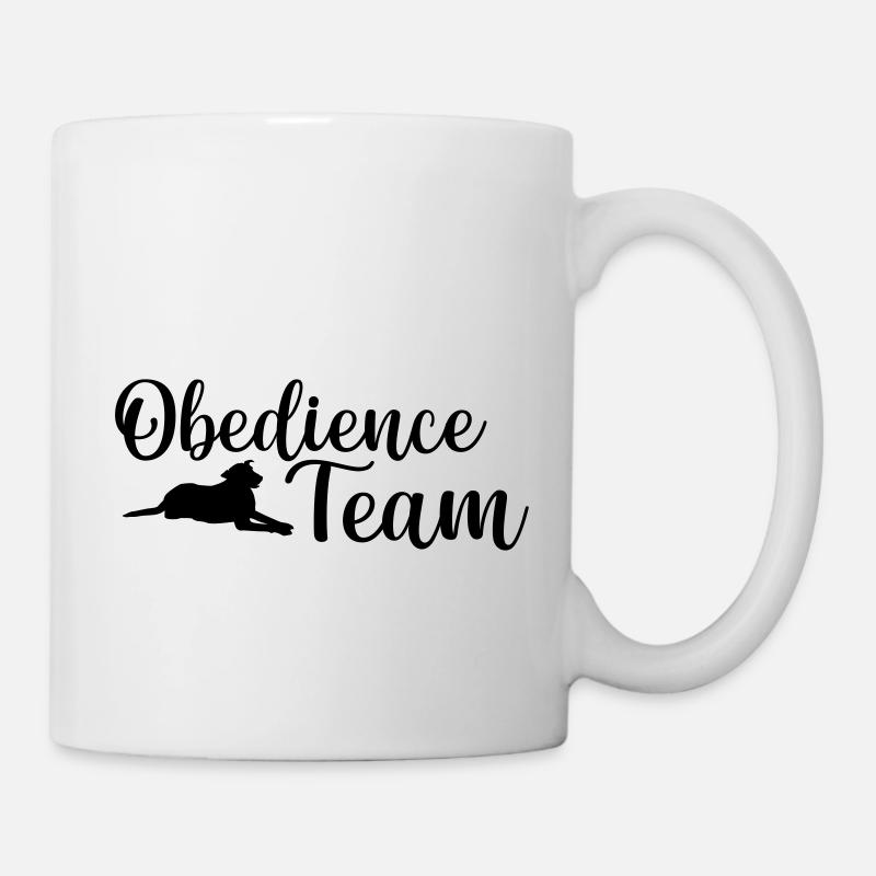 Obedience Team Hundesport - Tasse - Weiß