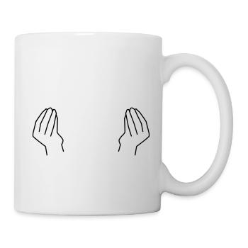 Aiguilles d’Italie - Mug blanc - blanc - Droite