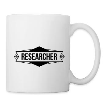 Forscher / Wissenschaftliche Forschung - Tasse - Weiß - Rechts