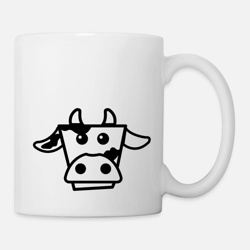 Vache | vache mignonne - Mug blanc - blanc