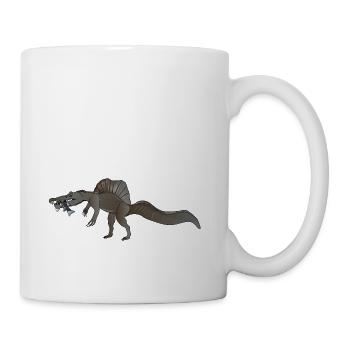 Spinosaurus 2020 wissenschaftliche Entdeckung - Tasse - Weiß - Rechts