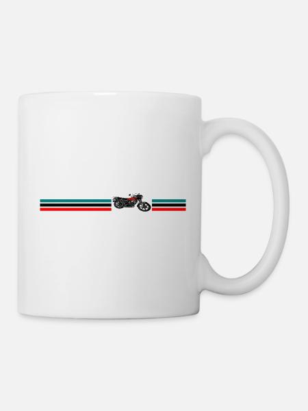 Zündapp KS 50 Krad Motorrad - Tasse - Weiß