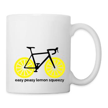 Easy peasy lemon squeezy - Tasse - Weiß - Rechts