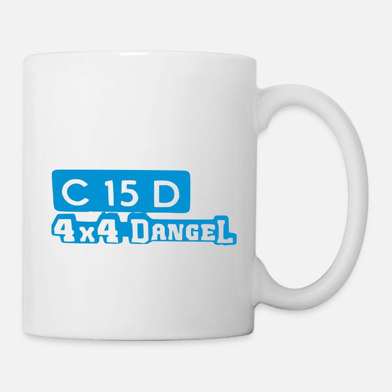 DANGEL 4x4 C-15 - Mug blanc - blanc