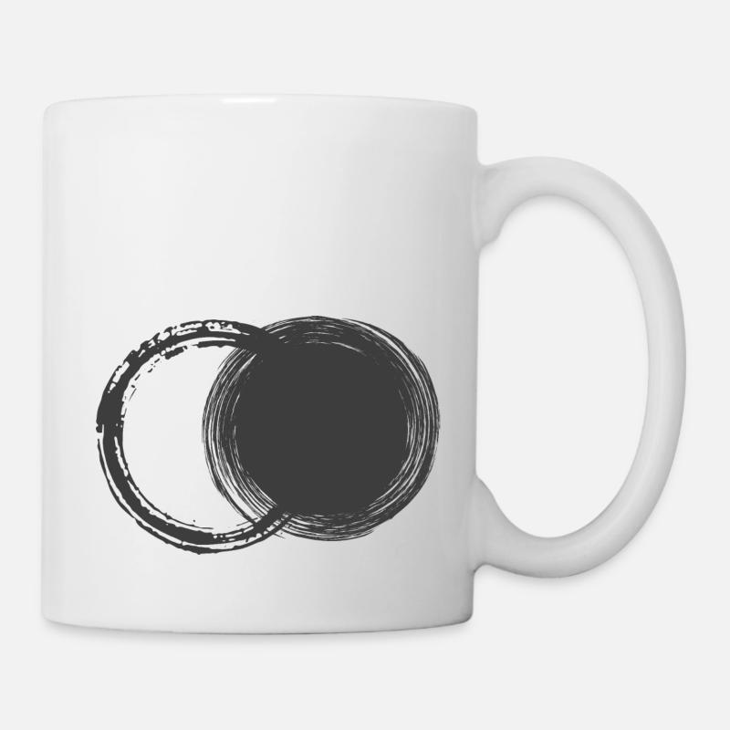Geometrie - Tasse - Weiß