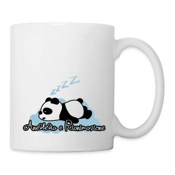 Panda-Anästhesie und Wiederbelebung - Tasse - Weiß - Rechts