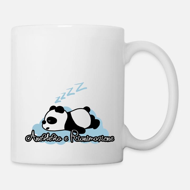 Anesthésie et réanimation Panda - Mug blanc - blanc
