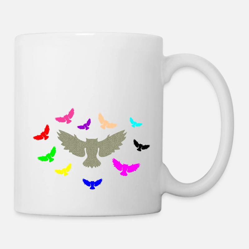 Owl - Mug - white