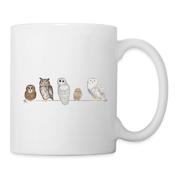 Owl friends - Mug - white - Right