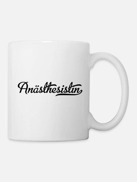 anästhesistin - Tasse - Weiß