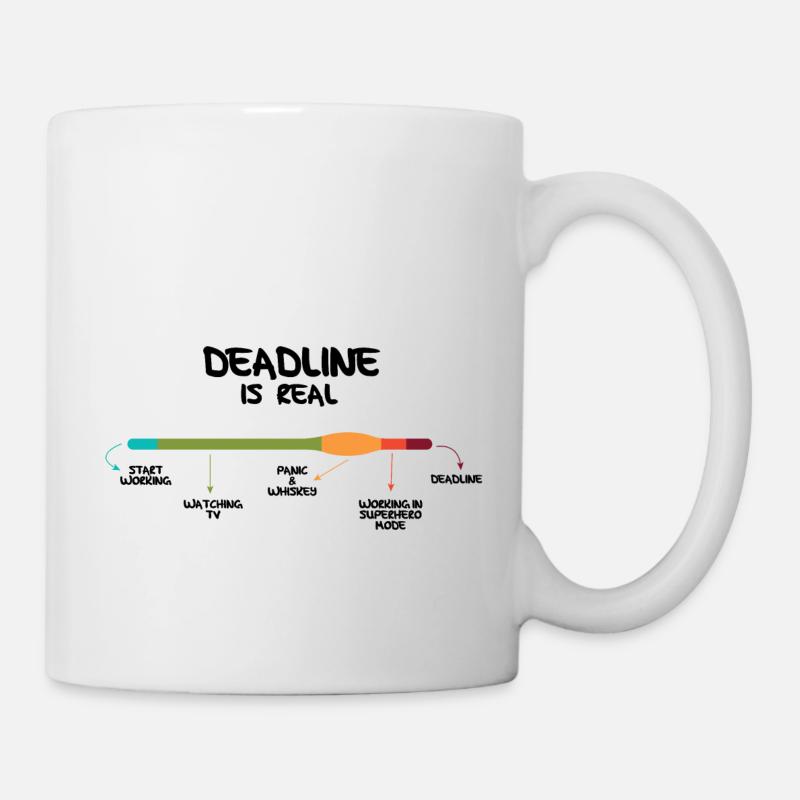 Chef de projet Projet de gestion de projet - Mug blanc - blanc
