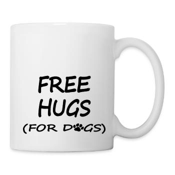 Chien chien - Mug blanc - blanc - Droite