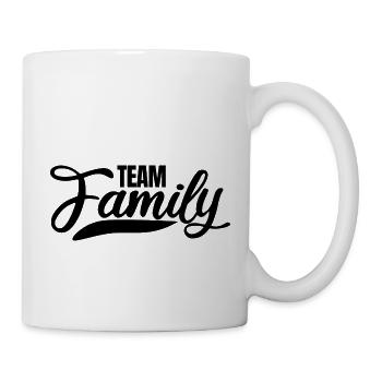 birthday party family brother family vacation - Mug - white - Right