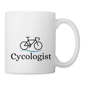 Radfahrer Cycologist - Tasse - Weiß - Rechts