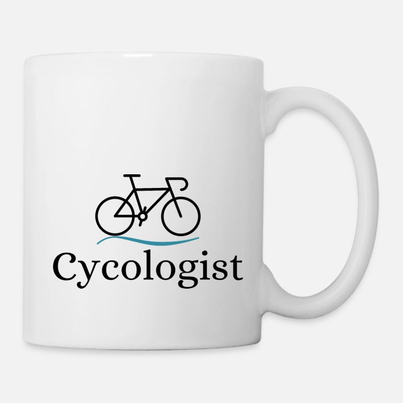 Cycliste Cycologist - Mug blanc - blanc