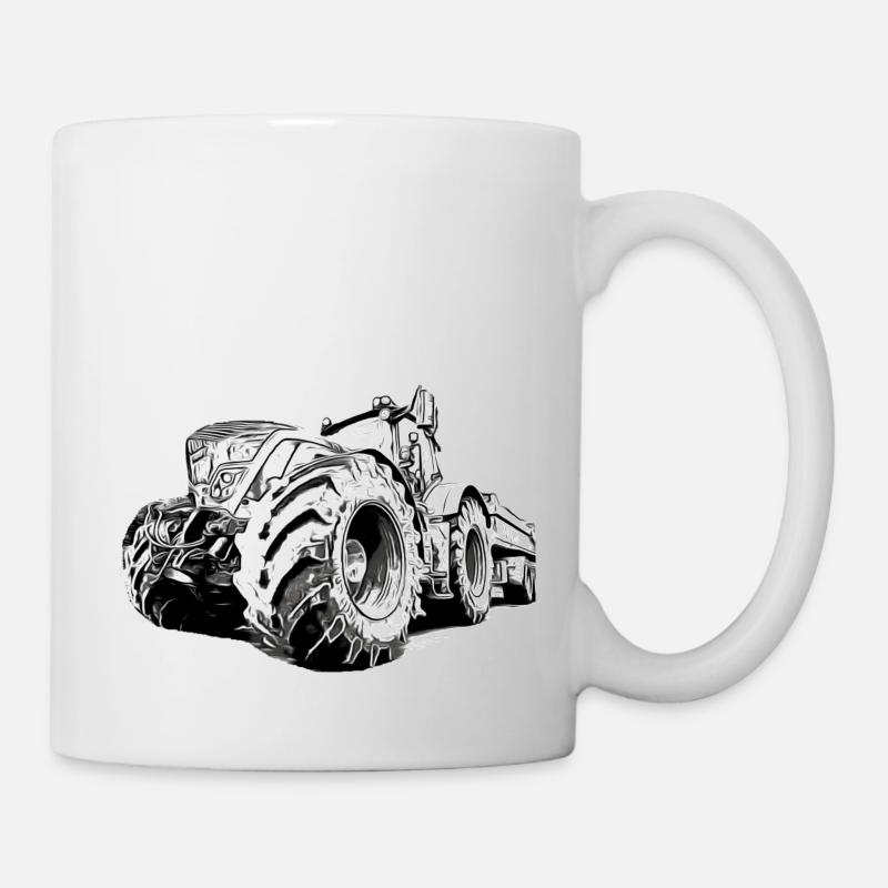 Traktor - Tasse - Weiß