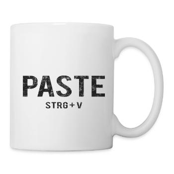Paste CTRL+V - Mug - white - Right