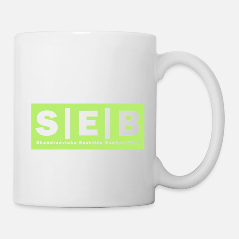 SEB Scandinavian Individual Bank Mafia - Mug blanc - blanc